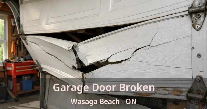 Garage Door Broken Wasaga Beach - ON