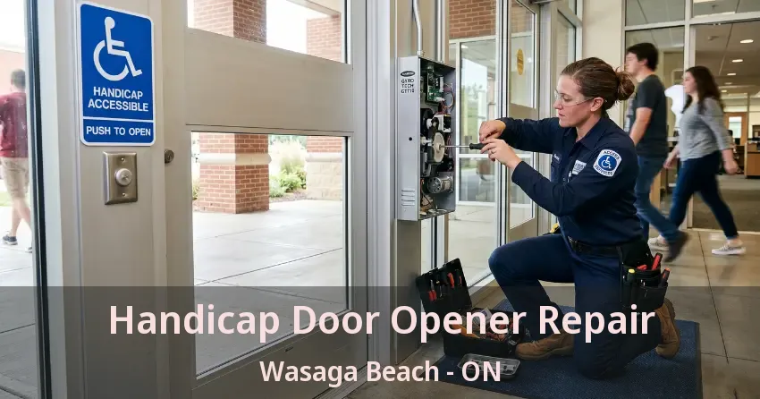 Handicap Door Opener Repair Wasaga Beach - ON Handicap Door Opener Repair Wasaga Beach - ON