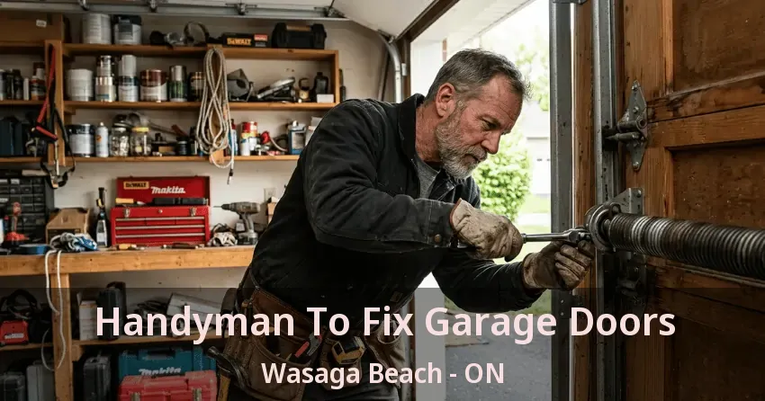 Handyman To Fix Garage Doors Wasaga Beach - ON Handyman To Fix Garage Doors Wasaga Beach - ON