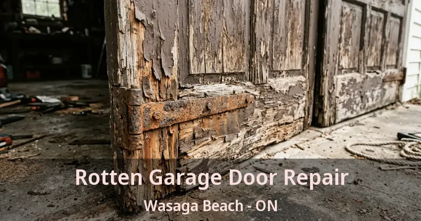 Rotten Garage Door Repair Wasaga Beach - ON