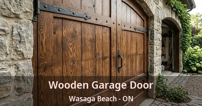 Wooden Garage Door Wasaga Beach - ON